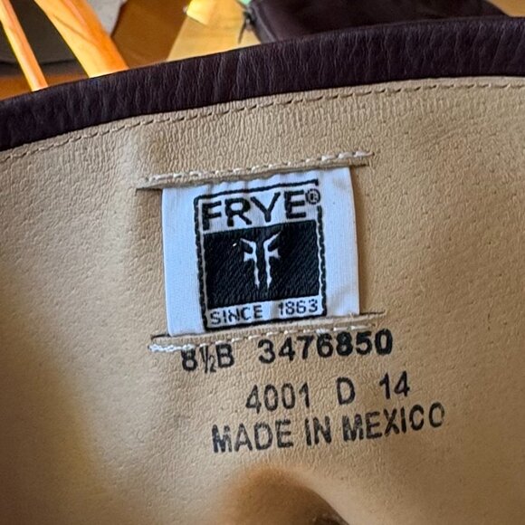 FRYE Women's 15" boots, barely worn - Picture 6 of 6